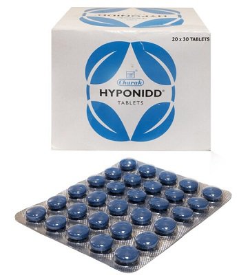 Купить HYPONIDD Tablets, Charak (ГИПОНИДД (Хипонидд), для лечения диабета, Чарак), 30 таб.