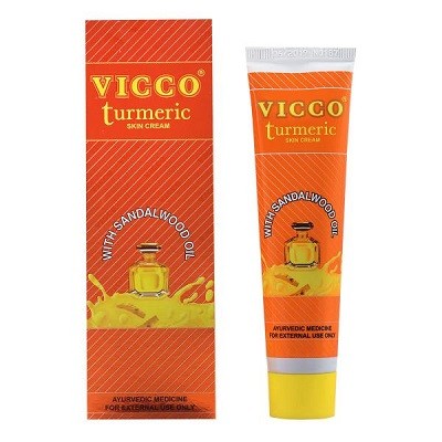 Купить Викко Турмерик крем с куркумой и маслом сандала 15 г. TURMERIC Cream Vicco