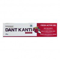 Купить Patanjali Dant Kanti Fresh Active Gel (Патанжали Актив Фреш) - зубная паста, гель 80 гр.
