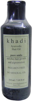 Масло для волос Чистая Амла без парабенов и SLS, 210 мл, производитель Кхади; Pure Amla Oil Paraben & SLS free, 210 ml, Khadi