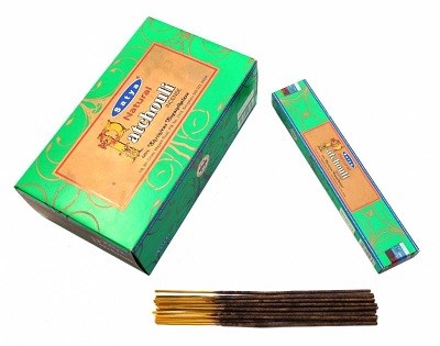 Благовоние Натуральный пачули (Natural Patchouli incense sticks) Satya | Сатья 15г