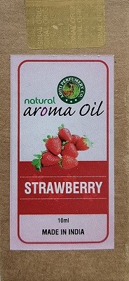Масло для аромаламп Клубника Секреты Индии (Aroma Oil Strawberry Beans Secrets of India) 10мл
