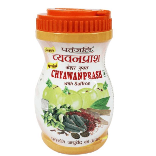 Купить Чаванпраш с шафраном Патанджали 1000гр. Chyawanprash Patanjali