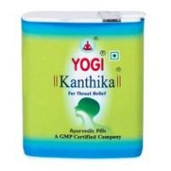 Купить от боли в горле и простуды Йоги Кантика Йоги Аюрведа (Yogi Ayurveda Kanthika), 140 драже