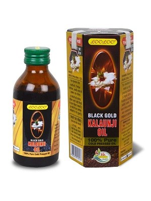 Black Gold KALAUNJI OIL, Khojati (МАСЛО ЧЁРНОГО ТМИНА 100% чистое, холодного отжима, ПИЩЕВОЕ, Ходжати), 100 мл.