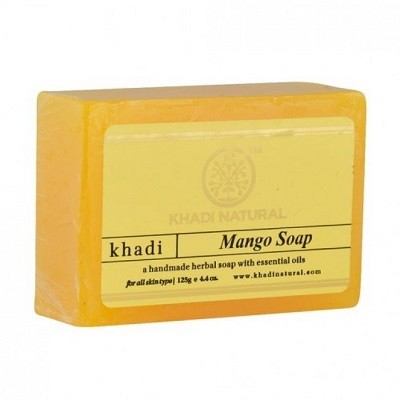 Купить Мыло ручной работы Манго Кхади (MANGO SOAP Khadi) 125г