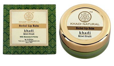 Бальзам для губ Киви на основе пчелиного воска с маслом Ши / Khadi Natural 5g