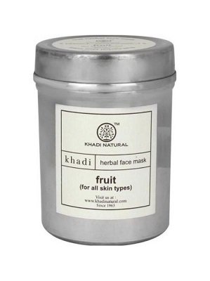 Маска для лица Фрукты, 50 г, производитель Кхади; Fruit Herbal Face Pack, 50 g, Khadi