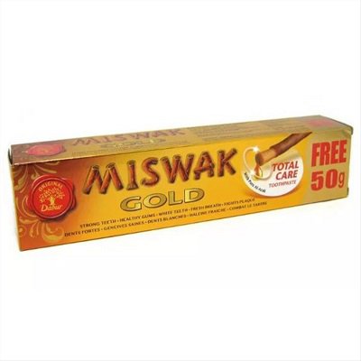 Зубная паста Gold Miswak (Dabur), 120 + 50 гр (170гр.)