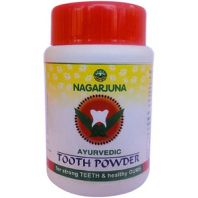 Аюрведический зубной порошок Нагарджуна / Nagarjuna Herbal Tooth Powder 50g