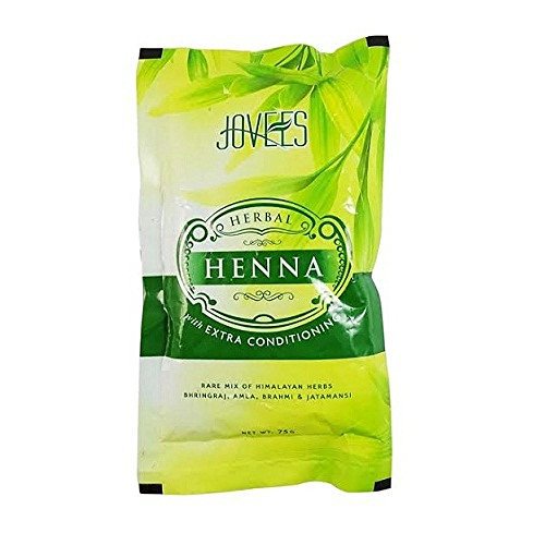 Купить Натуральная хна краска для волос, Джовис / Herbal Henna With Extra Conditioning Jovees / 75 g