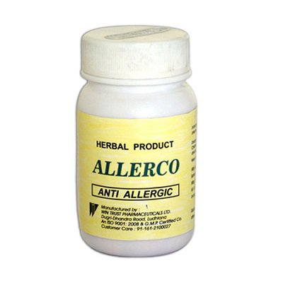 Аллерко, антигистаминное, от аллергии, 100 таблеток, Allerco Win Trust
