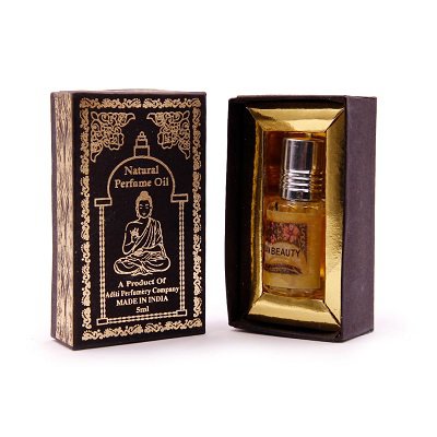 Духи-масло (шариковые) Кришна Муск Индийский Секрет (The Indian Secret Natural Perfume Oil Krishna Musk), 5мл