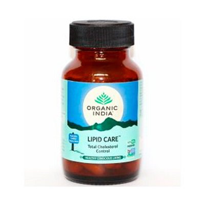 Липид Кеа Органик Индия - для сердечно-сосудистой системы / Lipid Care Organic India 60 кап
