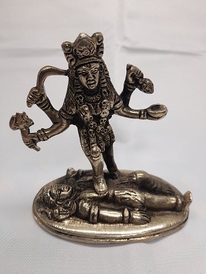 бронзовая статуэтка "Богиня Кали" 11*11см.