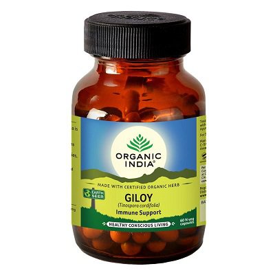 Купить Гилой Органик Индия - для укрепления иммунитета / Giloy Organic India 60 кап