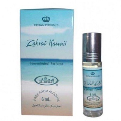 Масляные духи ЗАХРАТ ГАВАЙИ Аль-Рехаб 6 мл. / Al-Rehab Concentrated Perfume ZAHRAT HAWAII